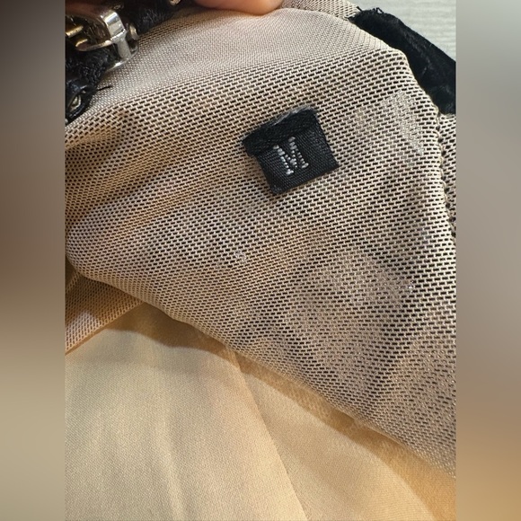 Bella barnett Elegant Black and Tan set of bustier and skirt(M but runs S size) - Picture 5 of 11